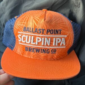 Orange and Blue Trucker Hat